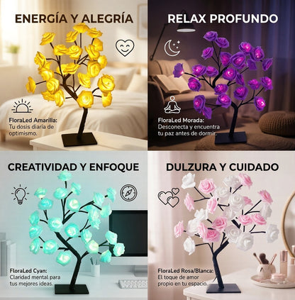 Lámpara de Flores Ópticas FloraLed