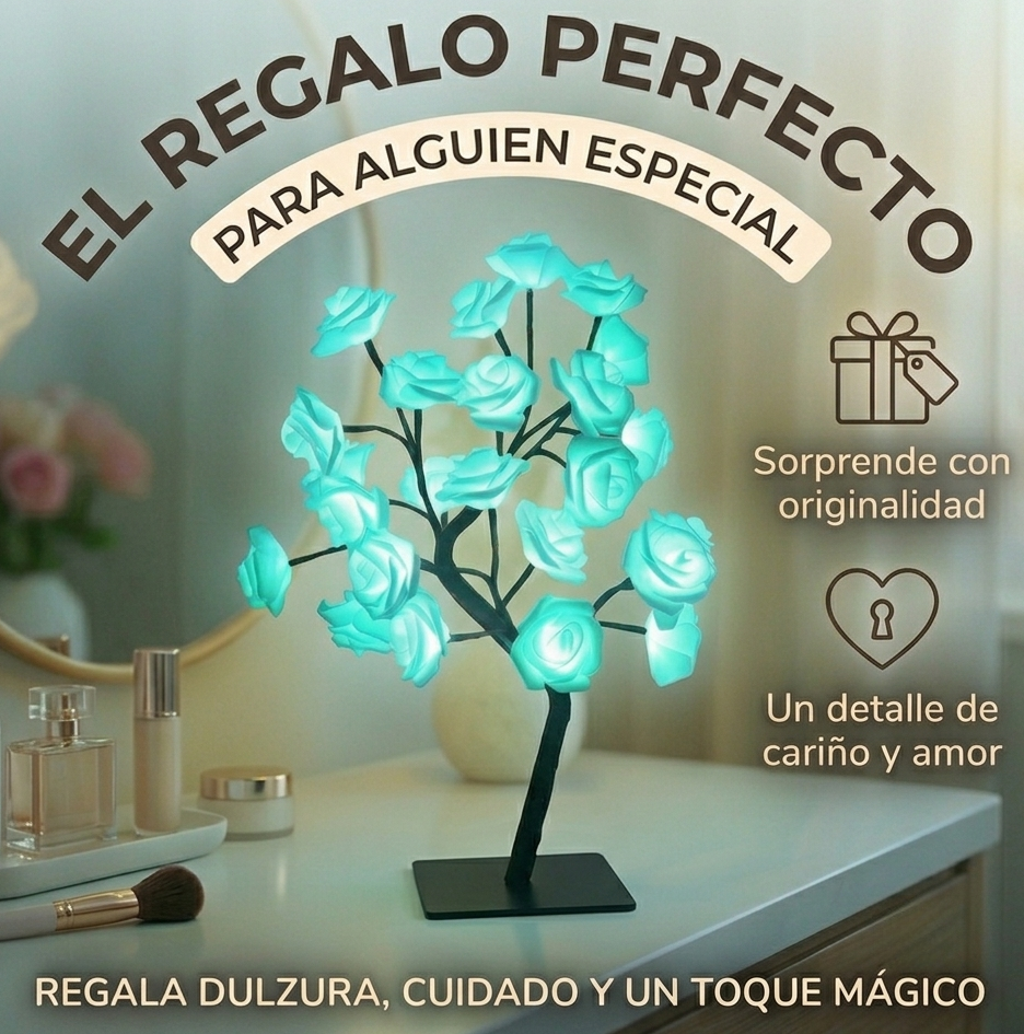 Lámpara de Flores Ópticas FloraLed
